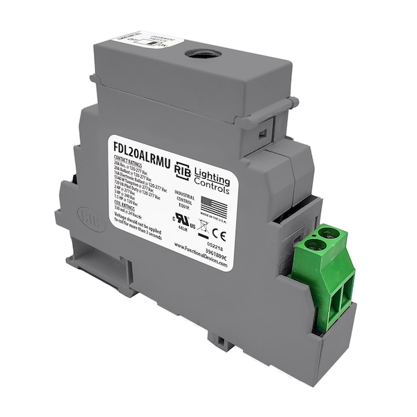 LTG DIN Rail Latching Relay 20Amp Polarized 24V